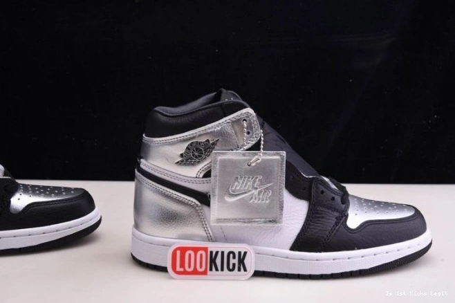 1 JORDAN OG CD0461-001 HIGH SILVER AIR WMNS TOE 0707